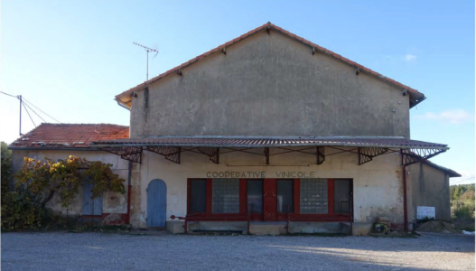 Photographie illustrant le projet "Transformer une friche, ancienne cave vinicole en coopérative agri-culturelle à Aups"