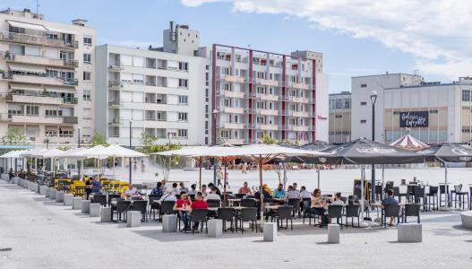 Photographie illustrant le projet "À Limoges, aménagement de la place de la république"